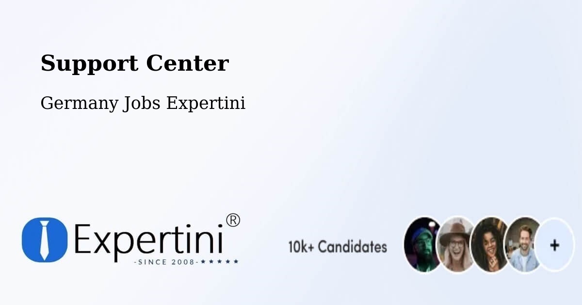 Support Services – Marktrodach - Germany Jobs Expertini
